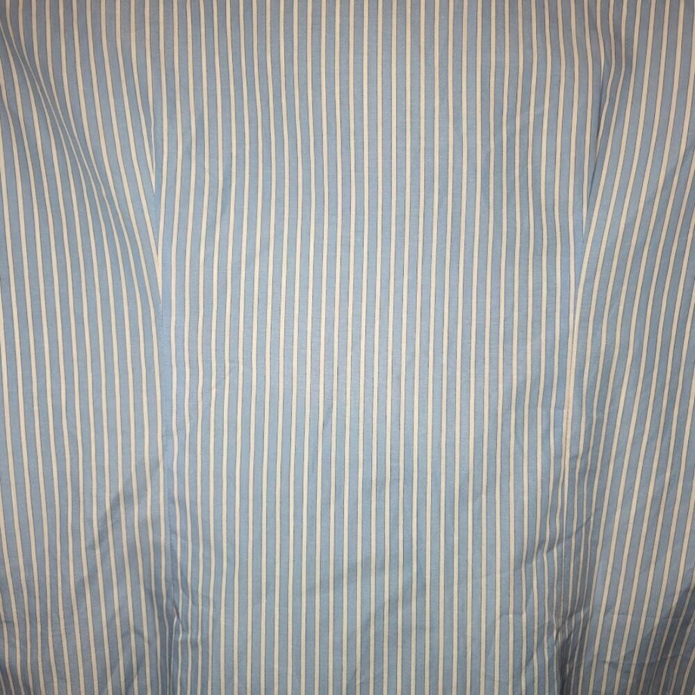 NWT MILLY "Michelle" Blue/White Stripe Bell Sleeve Blouse 8 - Picture 8 of 12